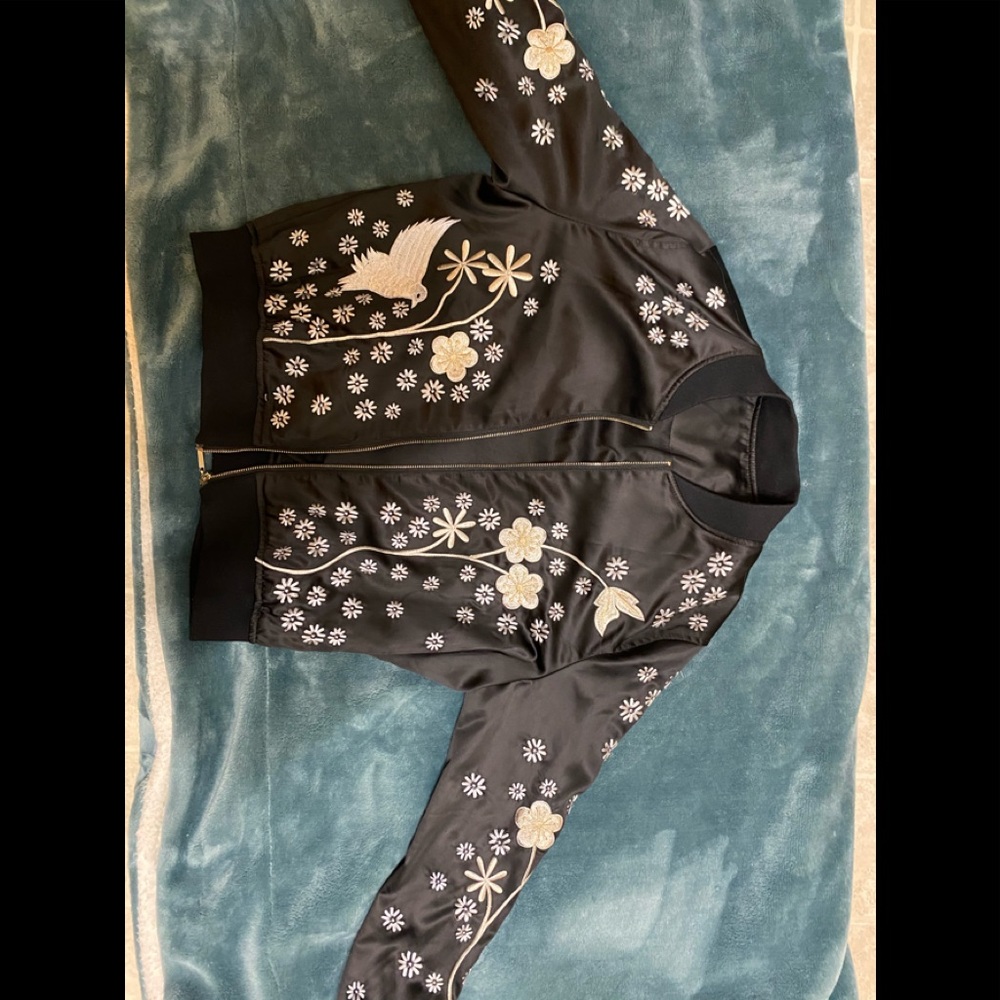 made in italy cotton & silk jacket/